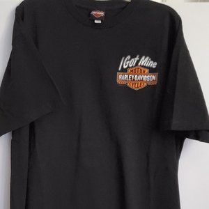 Harley Davidson t shirt short sleeves 100% cotton size 2X.